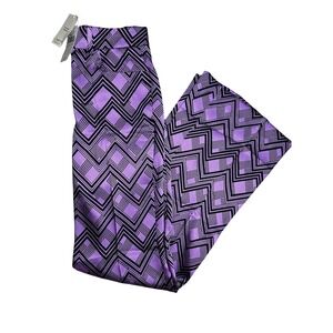 NWT - Mango Geometric Print Wide-Leg Pants - Size XS
